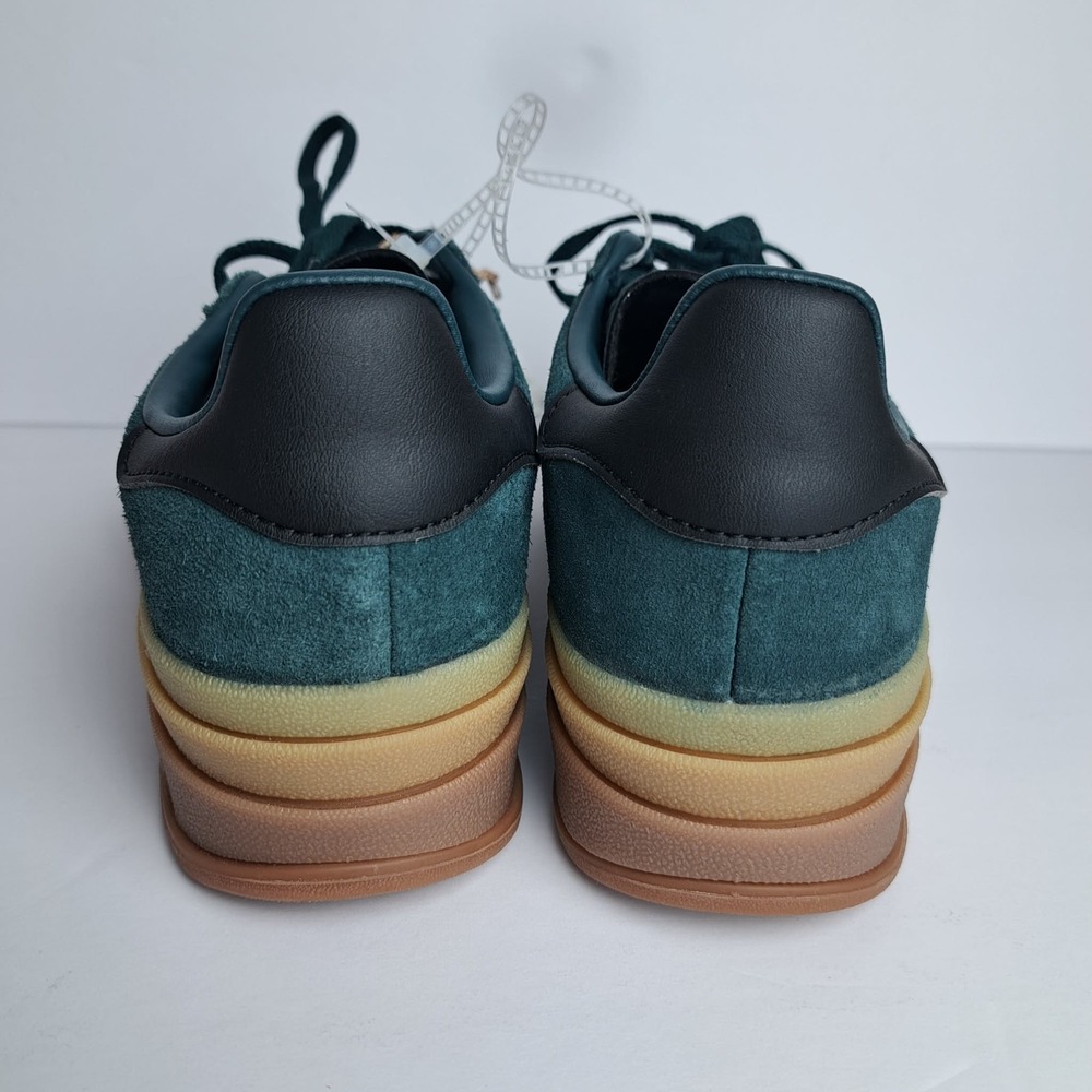 Adidas Gazelle Bold Aurora Ivy Black Gum Womens  JQ3583 NEW Size 7.5 - Picture 8 of 11